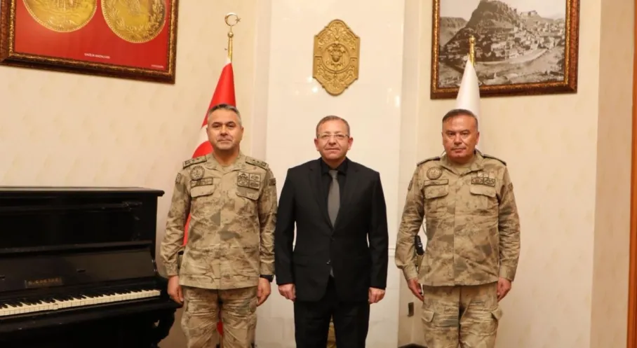 Kars Valisi Polat'tan Jandarma Komutanlarına Teşekkür Ziyareti!