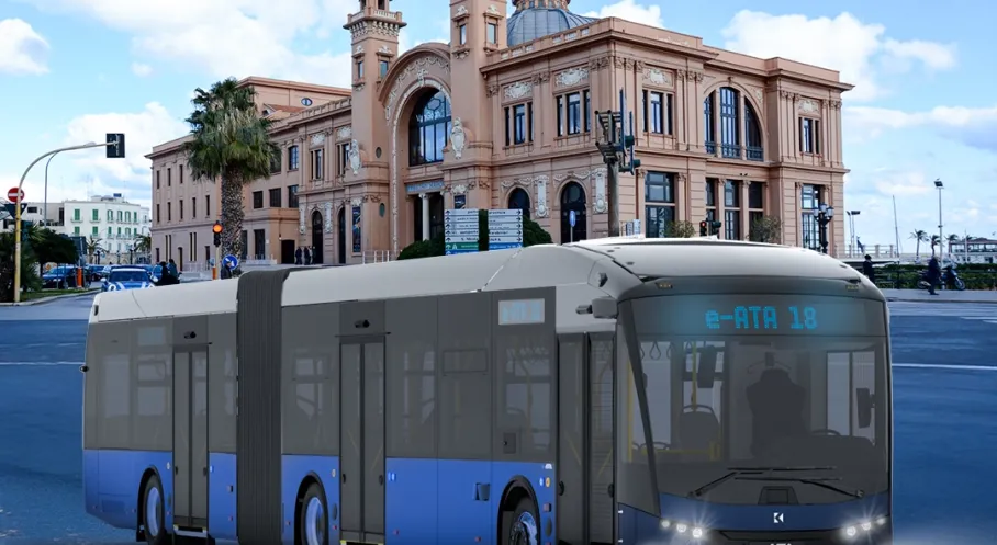 Karsan'dan İtalya Bari'ye Elektrikli Otobüs Müjdesi! 42 Adet e-ATA Yolda