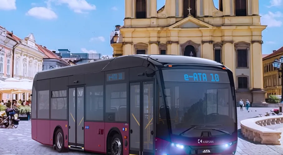 Karsan'dan Romanya'ya Dev Yatırım: Timişoara'ya 30 Yeni Elektrikli Otobüs!