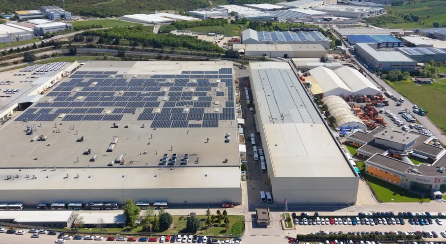 Karsan’ın GES Yatırımı Elektrik İhtiyacının Yüzde 25’ini Karşılayacak
