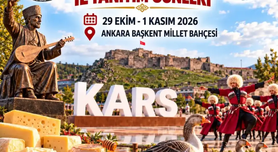 Kars’ın kültürü ve yöresel lezzetleri Ankara’da tanıtılacak