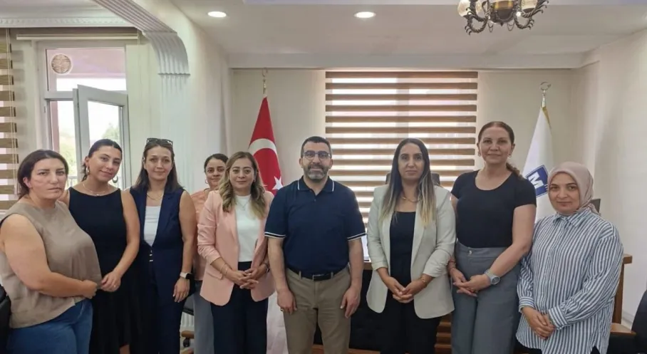 Kars'ta AK Parti'den SMMM Odası'na Ziyaret: Turhan'a Başarı Dilekleri
