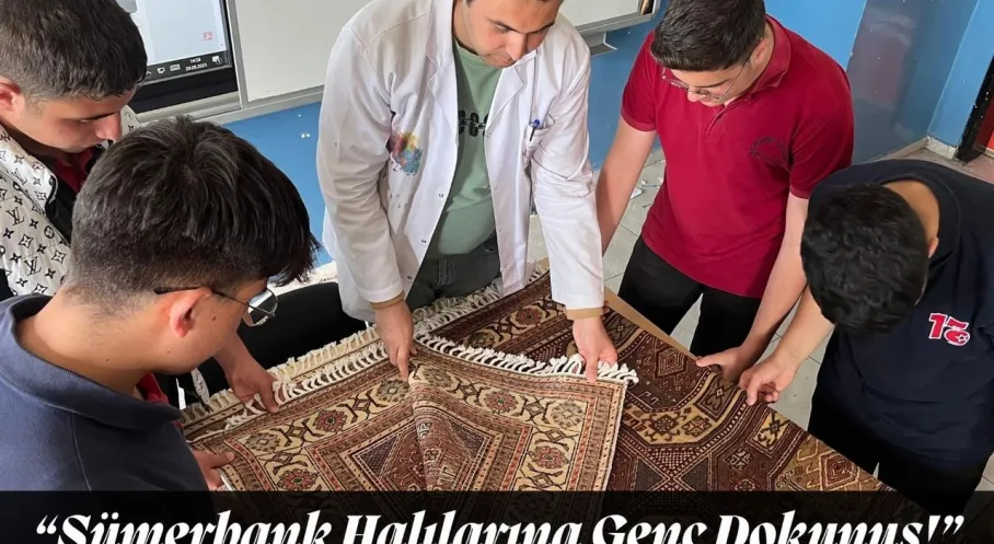 Kars'ta Gençler Sümerbank Halılarına Can Verdi! Unutulmuş Miras Yeniden Doğdu!