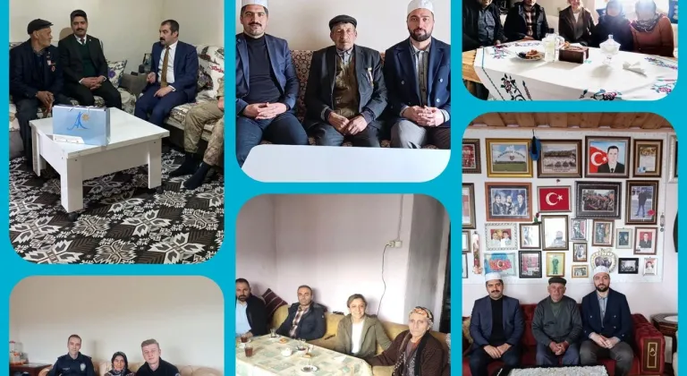 Kars'ta Ramazan Bayramı'nda Şehit ve Gazi Ailelerine Unutulmaz Ziyaret