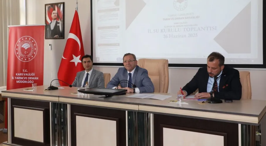 Kars'ta Su Alarmı! Kuraklık Tehlikesi Masaya Yatırıldı
