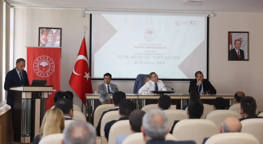 Kars'ta Su Yönetimi Masaya Yatırıldı! Tarım Müdürü Aydın'dan Kritik Sunum