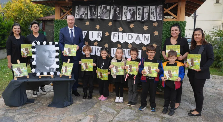 Kartal'dan 10 Kasım'a Özel: Minik Ellerden Ata'ya Fidanlar!