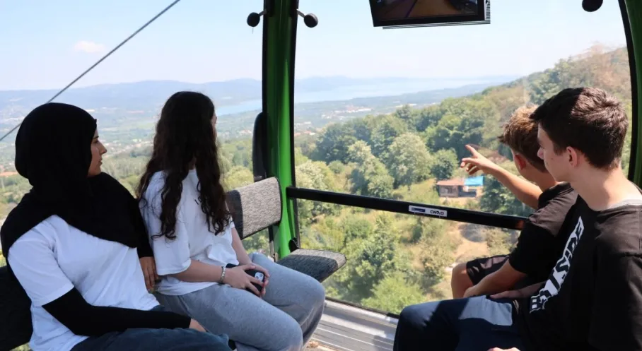 Kartepeli Gençlerin Kamp Macerası Sertifikayla Taçlandı
