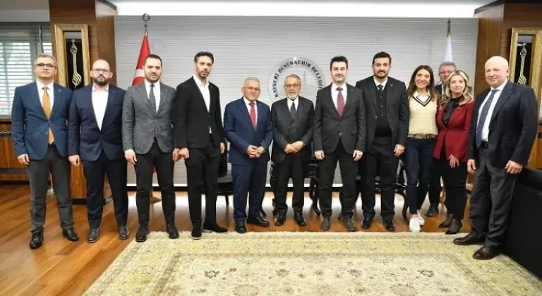 Kayseri Büyükşehir Belediye Başkanı, Prof. Dr. Naci Görür'ü Ağırlayarak İş Birliğini Vurguladı
