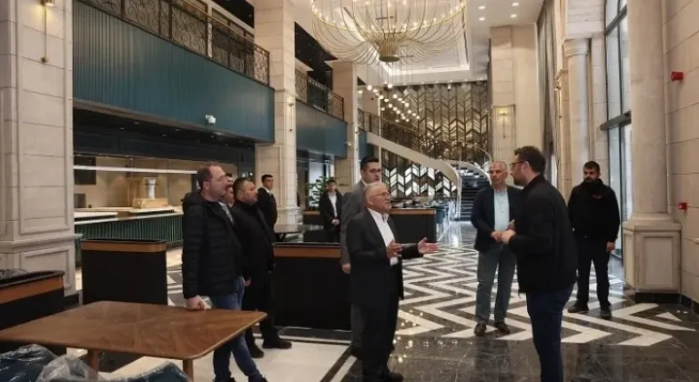 Kayseri Büyükşehir Belediye Başkanı Dr. Memduh Büyükkılıç, Mutfak Sanatları Merkezi İncelemelerinde Bulundu