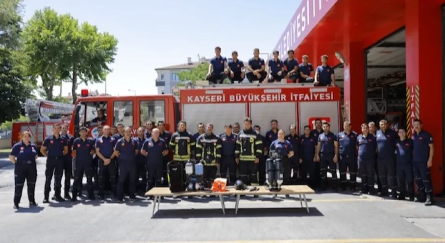 Kayseri İtfaiyesi Yeni Teknolojik Ekipmanlarla Güçleniyor