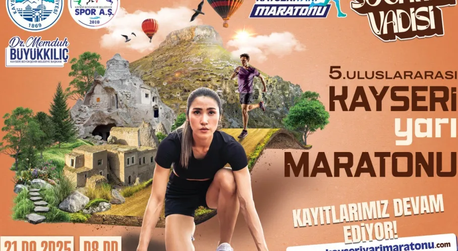 Kayseri Yarı Maratonu 2025: Soğanlı Vadisi Temasıyla Zirveye Koşuyor!