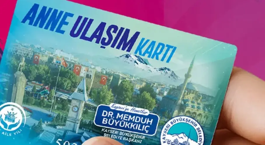 Kayseri’de 1.415 Anneye Ücretsiz Ulaşım Desteği
