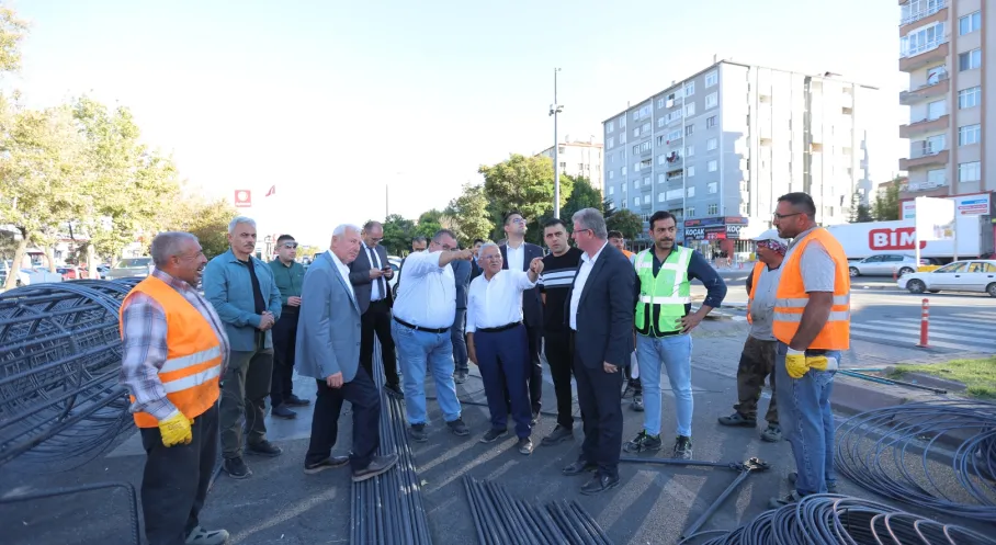 Kayseri'de Dev Yatırım! Başkan Büyükkılıç 295 Milyon TL'lik Katlı Kavşağı İnceledi