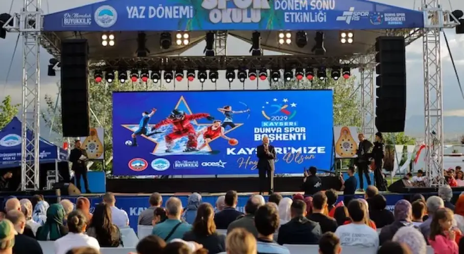 Kayseri’de Yaz Spor Okulları’na 15 Bin Öğrenci Katıldı