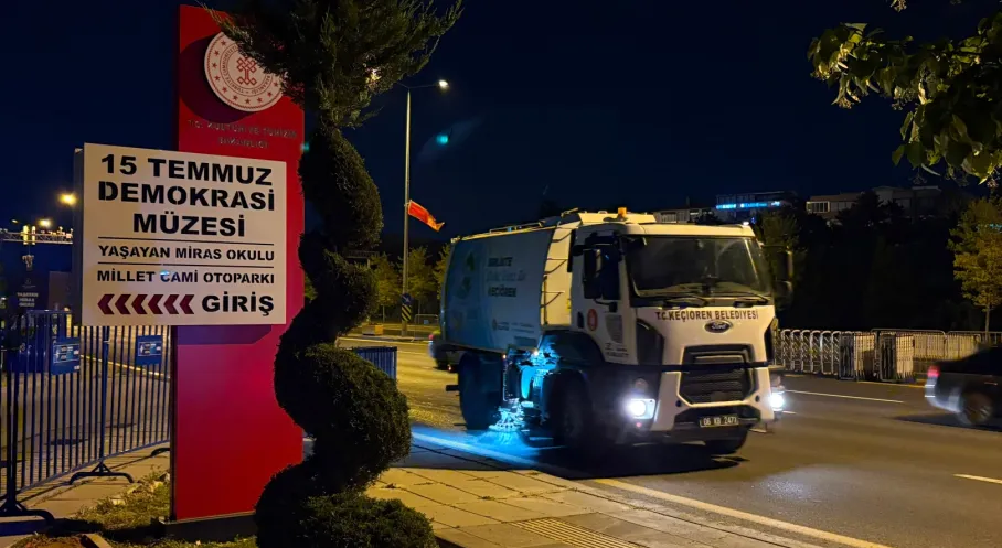 NATO Zirvesi Öncesi Keçiören'de Çevre Temizliği Seferberliği Başladı: İlçe Pırıl Pırıl!