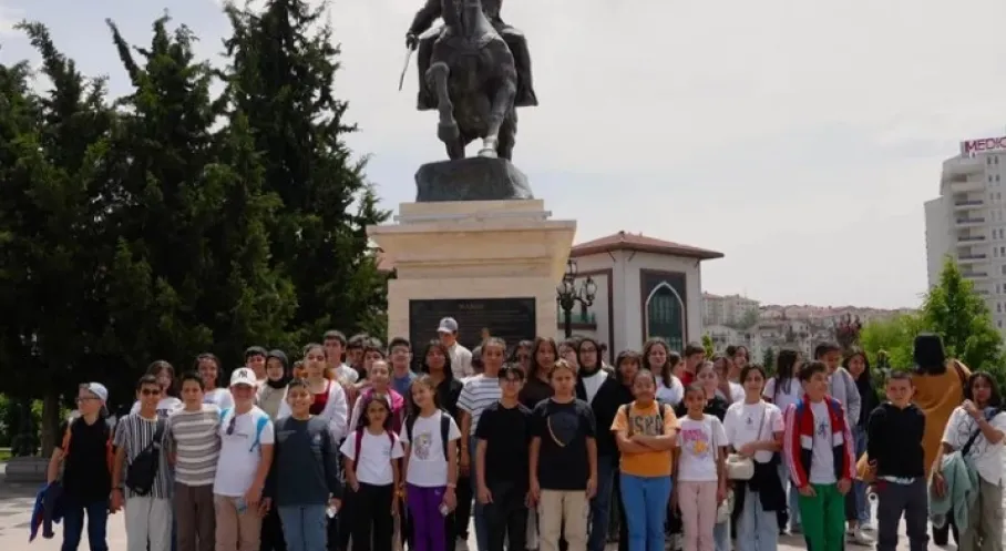 Keçiören'de Tarih ve Doğa İç İçe! Gençler Milli Mücadele'ye Tanıklık Etti