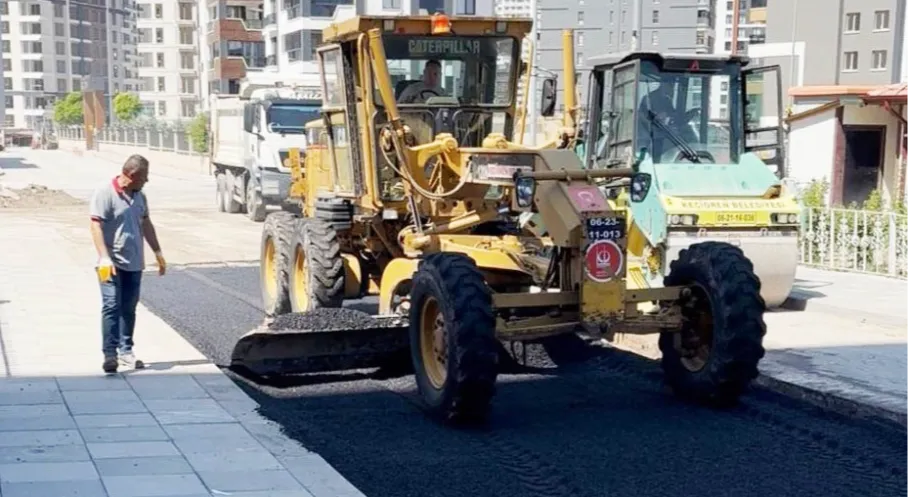 Keçiören’de Ulaşım ve Çevre Düzenleme Çalışmaları Sürüyor