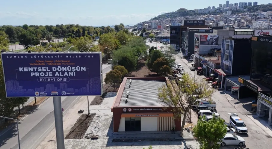 Samsun'da Kentsel Dönüşüm Hamlesi: Ofisler Hizmete Girmeye Hazır!