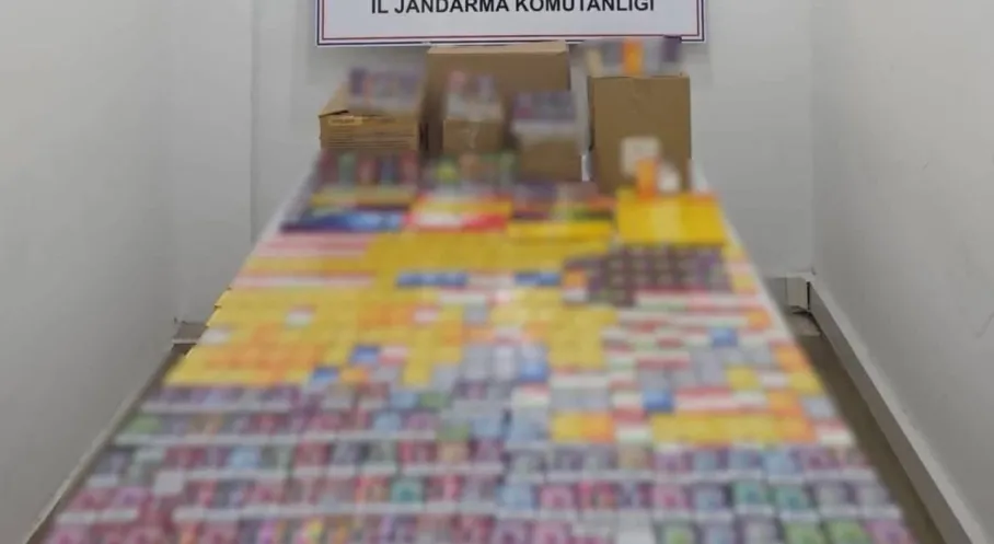 Kepez’de kaçak sigara operasyonu