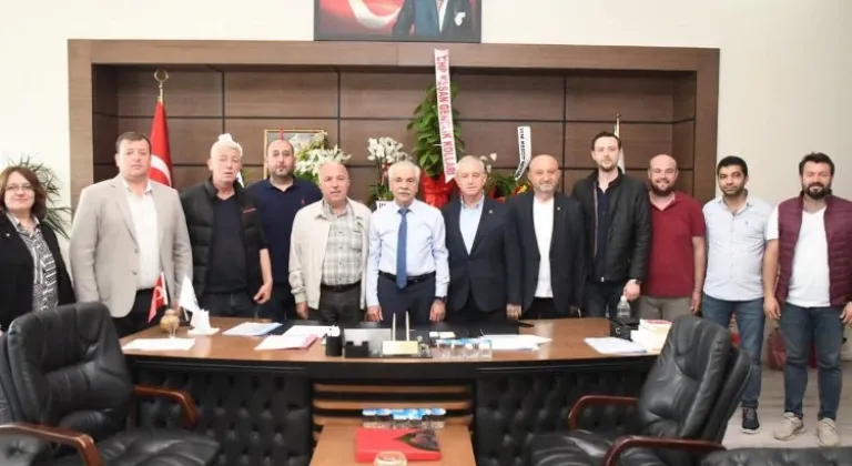 Keşan Ticaret Borsası'ndan Mehmet Özcan’a Ziyaret