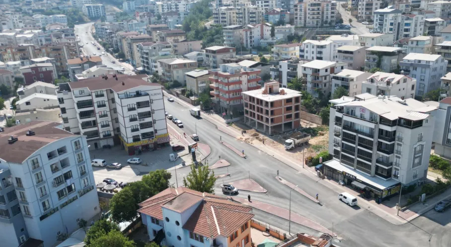 Kestel’de Eğitim Caddesi Yenilendi
