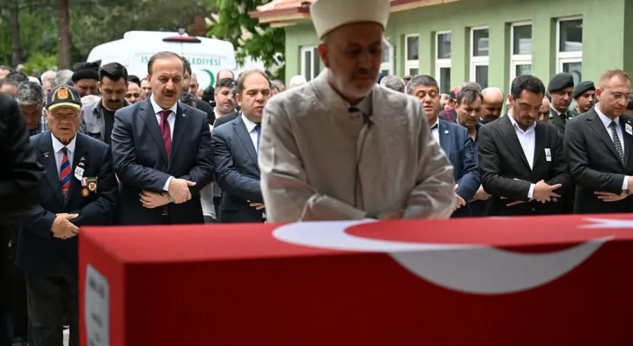 Kıbrıs Gazisi Sait Dağlı Son Yolculuğuna Dualarla Uğurlandı: Isparta'dan Hüzünlü Haber