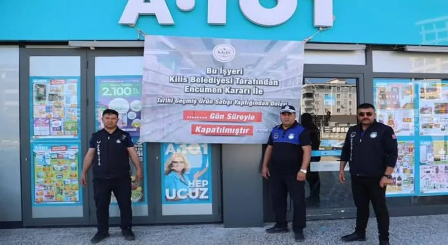 Kilis'te Skandal! Son Kullanma Tarihi Geçmiş Ürün Satan Market Mühürlendi!