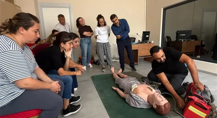 Kırıkkale’de 112 personeline ileri yaşam desteği eğitimi