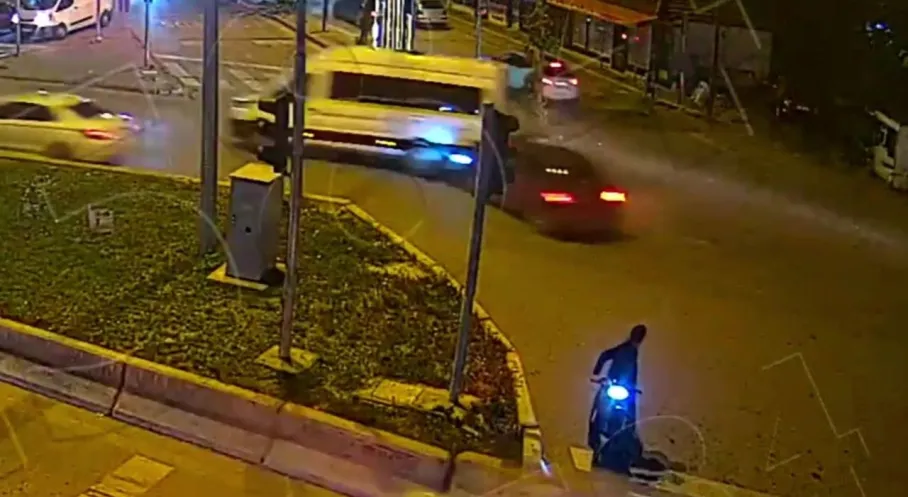 Kırıkkale'de Şok Eden Kazalar MOBESE'de! İşte O Anlar