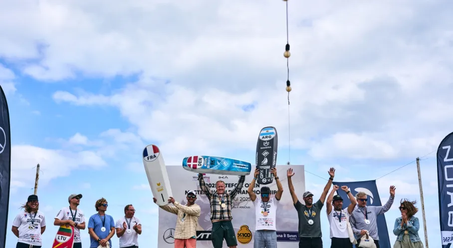 Kitefoil Dünya Şampiyonası İlk Kez Türkiye'de! Kilyos'ta Tarihi Anlar
