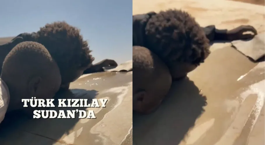 Kızılay Sudan'daki Su Paylaşımıyla Gündemde: Tepkiler Çığ Gibi!