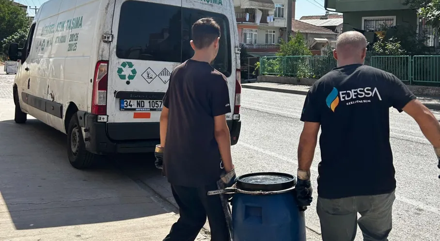 KO-MEK'ten Çevre Dostu Hamle: 500 Litre Atık Yağ Geri Dönüşüme!