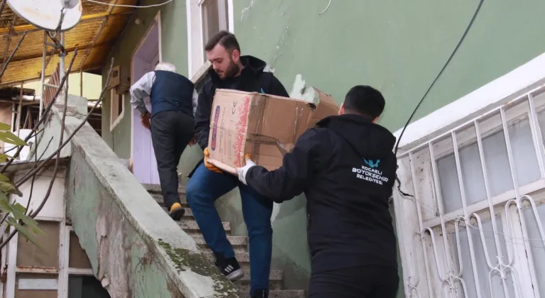 Kocaeli Büyükşehir Belediyesi İhtiyaç Sahiplerine Sobalarını Yeniliyor