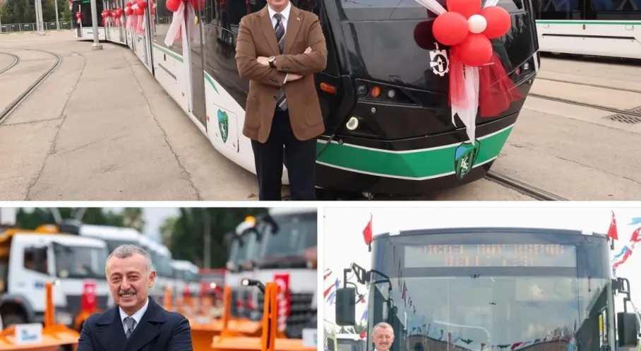 Kocaeli Büyükşehir Kendi Rekorunu Kırdı: 6 Ayda 222 Yeni Araçla Dev Atılım!