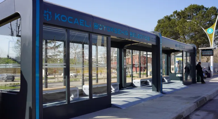 Kocaeli Millet Bahçesi’ne Modern Durak Hizmete Açıldı
