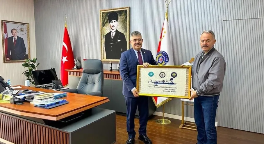 Kocaeli Milletvekili Tipioğlu'ndan Yalova Emniyet Müdürü Bitirik'e Ziyaret: Güvenlik Gündemi Masaya Yatırıldı!