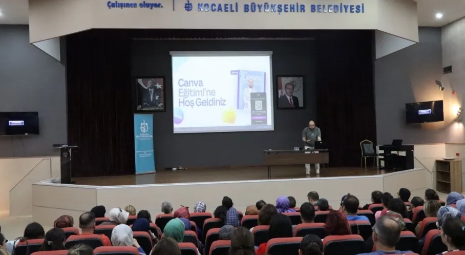 Kocaeli'de Büyükşehir Personeline Canva Eğitimi: Dijital Dönüşüm Hız Kesmiyor!
