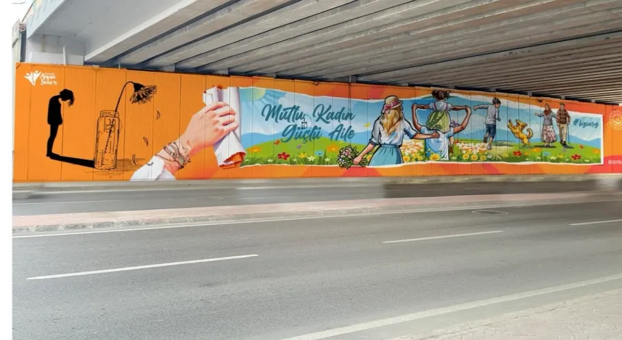 Kocaeli'de Duvarlar Konuşuyor: Kadına Şiddete Karşı Sanatsal Farkındalık Projesi Başladı!