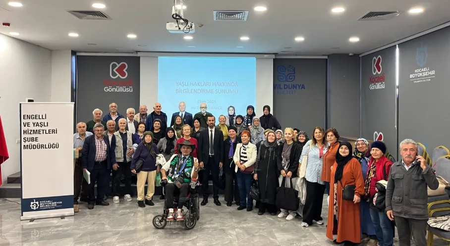Kocaeli'de Yaşlı Hakları Semineri: Büyükşehir'den Bilinçlendirme Hamlesi!