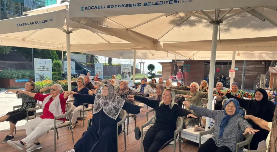 Kocaeli'de Yaşlılara Özel 'Saygınlar Kulübü'nden Dostluk Rüzgarları!