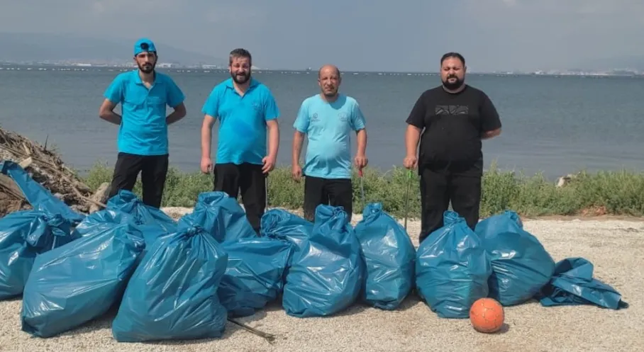 Kocaeli’nin Kıyı Şeritleri 10 Ton Atıktan Arındırıldı