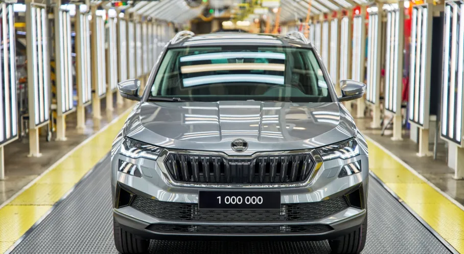 Škoda Karoq Üretiminde 1 Milyonuncu Aracını Banttan İndirdi