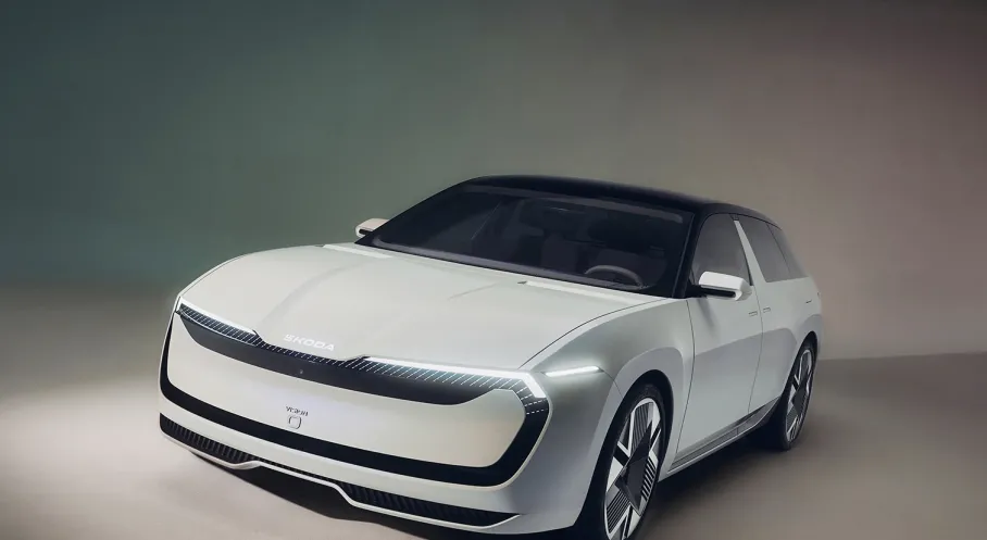 Škoda'dan Elektrikli Station Wagon Devrimi: Vision O Tanıtıldı!