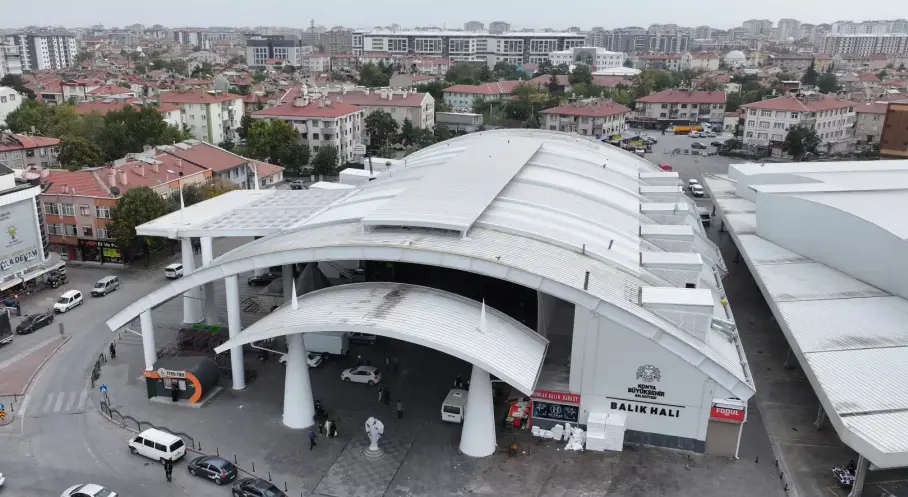 Konya Balık Hali Yenilendi: Esnaf ve Vatandaşlara Daha Konforlu Hizmet