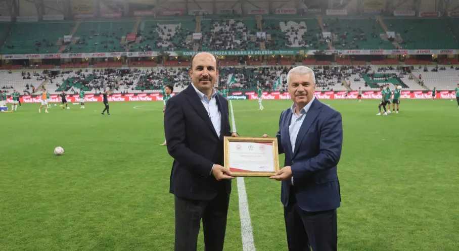 Konya Büyükşehir Belediye Stadyumu, “Erişilebilirlik Belgesi” Alan Türkiye’de İlk Stadyum Oldu