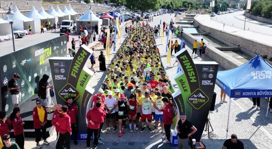 Konya Ultra Trail, 13 Ülkeden 1.300 Sporcuyu Sille'nin Doğasında Buluşturdu