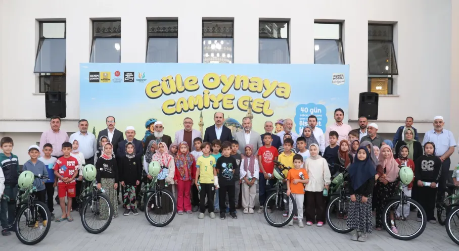 Konya’da “Güle Oynaya Camiye Gel” Buluşması