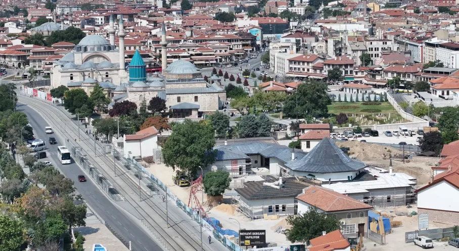 Konya’da Mevlevi Dergâhı Projesinde Çalışmalar Devam Ediyor