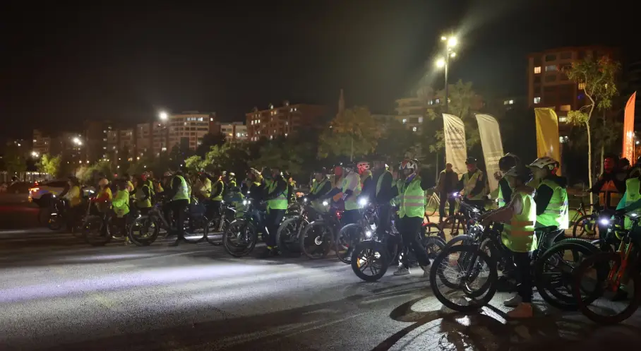 Konya’da Pazartesi Akşamları Bisiklet Turu Düzenleniyor